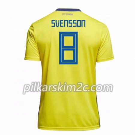 Koszulka Szwecja Svensson 8 Główna Mistrzostwa Świata 2018 - Koszulki Piłkarskie